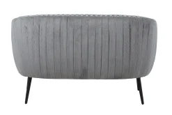 2 Seter Sofa-Accent Sofa Grå Grey