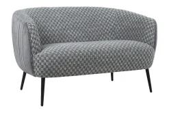 2 Seter Sofa-Accent Sofa Grå Grey