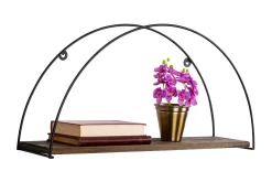 Vegghylle-Achene Vegghylle 60x15 cm Hylle Svart