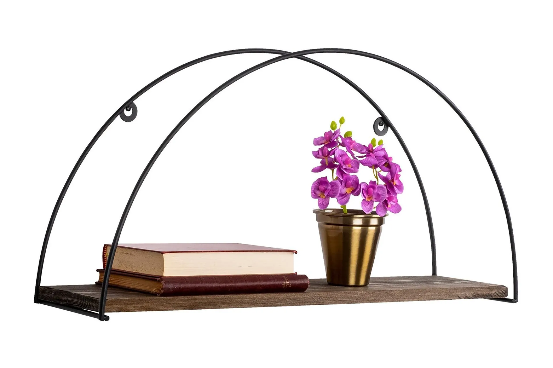Vegghylle-Achene Vegghylle 60x15 cm Hylle Svart
