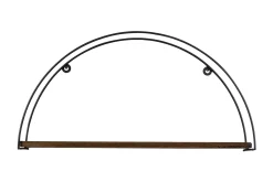 Vegghylle-Achene Vegghylle 60x15 cm Hylle Svart