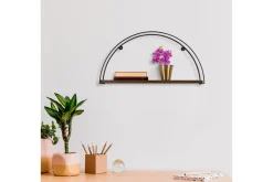 Vegghylle-Achene Vegghylle 60x15 cm Hylle Svart