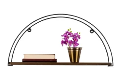 Vegghylle-Achene Vegghylle 60x15 cm Hylle Svart