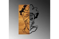 African Woman 3 Veggdekor