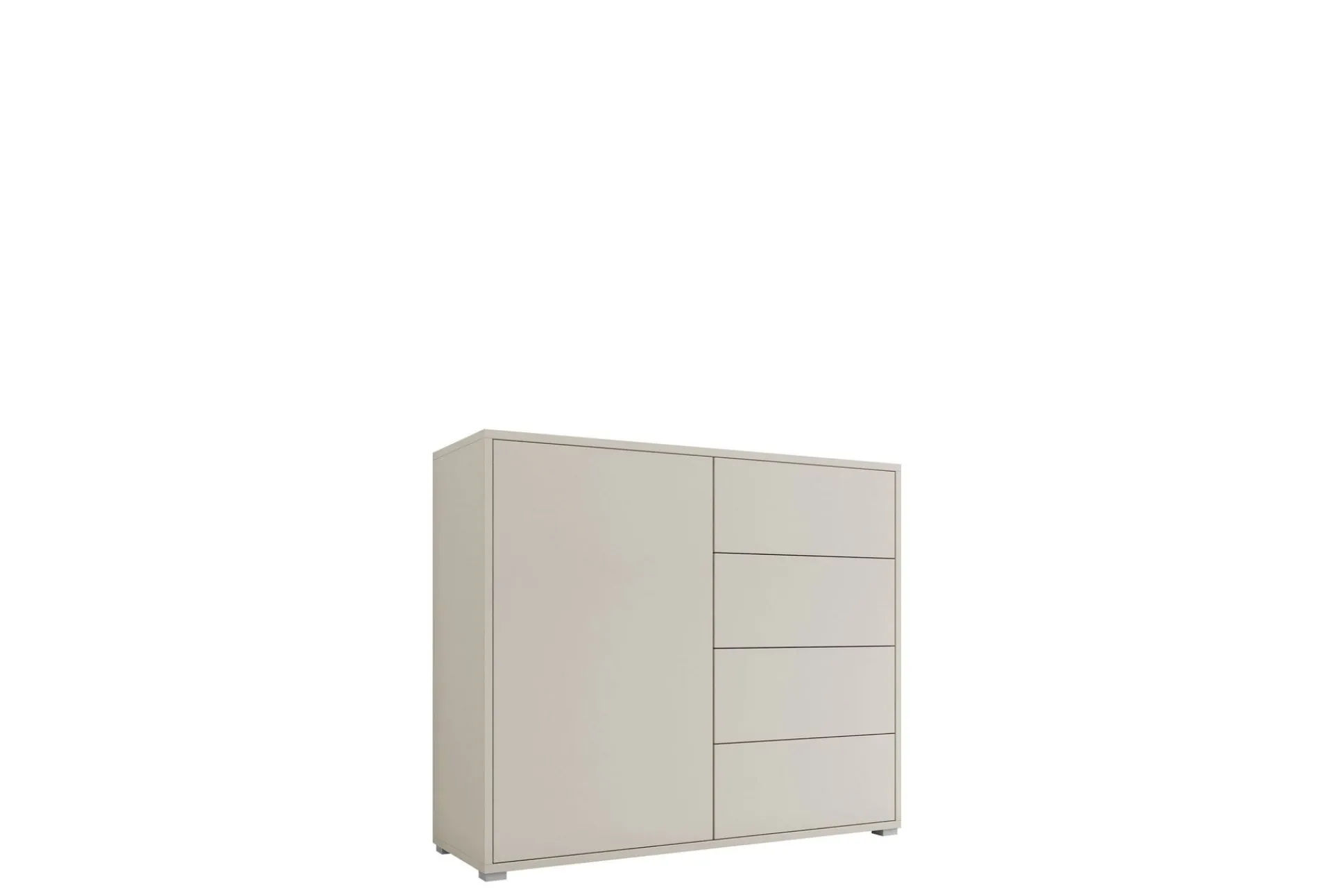 Kommode|Entrekommode-Agawal Kommode 100 cm Beige