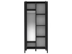 Garderober & Garderobesystem-Aggarwal Garderobeskap 90 cm black