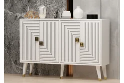 Sideboard & Skjenker-Ahart Konsollbord 120 cm Hvit
