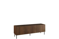 Tv-Benk & Mediabenk-Akihito TV-benk 144 cm Brun