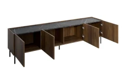 Tv-Skap|Tv-Benk & Mediabenk-Akihito TV-benk 200 cm Brun