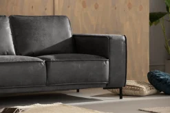 Manor House Akron 2,5-seter Sofa Bonded Lær