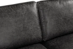 Manor House Akron 2-seter Sofa med Divan Høyre Bonded Lær