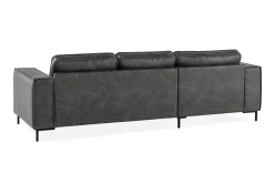 Manor House Akron 2-seter Sofa med Divan Venstre Bonded Lær