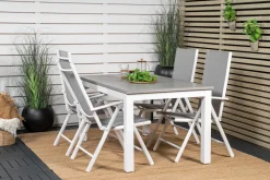 Venture Home Albany Forlengbar Spisegruppe 152cm+6 Break Spisestoler