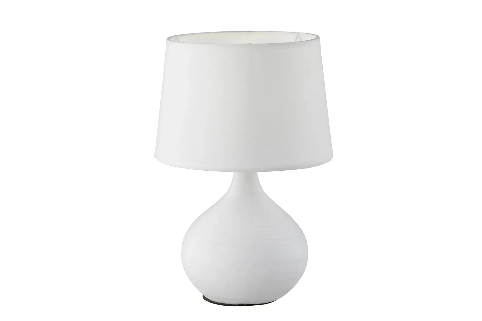 Trio Lighting Bordlampe|Soveromslampe-Albarran Bordlampe Hvit