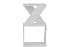 Avlastningsbord-Albeni Sidebord 30 cm Hvit