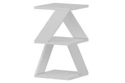 Avlastningsbord-Albeni Sidebord 30 cm Hvit