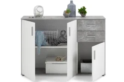 Scandinavian Choice Sideboard & Skjenker-Albi Skjenk 121 cm Grå/Hvit
