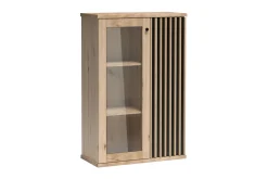 Vitrineskap|Skap-Aldbrough Vitrineskap 40,6x131,9x86,4 cm tre