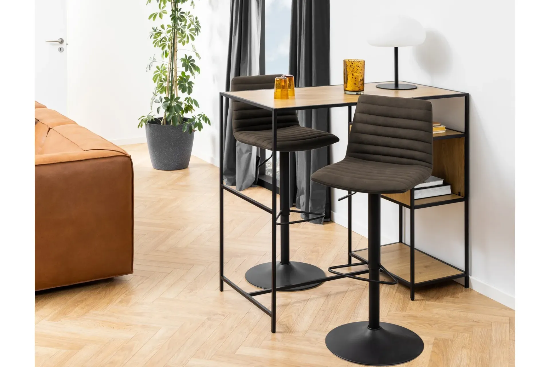 Barmøbler|Barstoler-Alfondez Barstol Grey