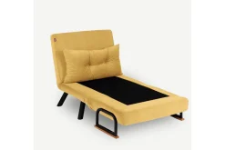 Lenestoler-Alfredton Sovelenestol 175x60 cm Sennepsgul
