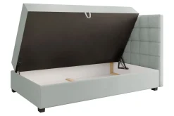 Komplett Sengepakke-Alghero Sengepakke Oppbevaringsseng 90x200 cm Mørkegrå