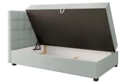 Komplett Sengepakke-Alghero Sengepakke Oppbevaringsseng 90x200 cm Mørkegrå