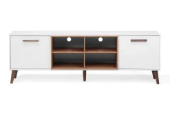Tv-Benk & Mediabenk-Alloa TV-benk 40x180 cm Hvit