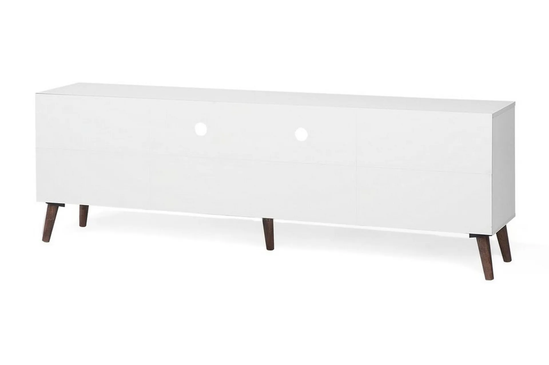 Tv-Benk & Mediabenk-Alloa TV-benk 40x180 cm Hvit