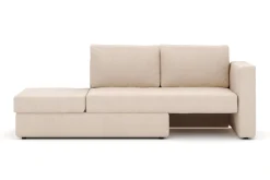 Basic Home Alnaryd 2-3seters Sovesofa med Nedfellbar Armlene