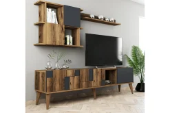 Tv-Møbelsett-Alsacia Tv-møbelsett 180 cm Antracit