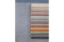 KM Home Moderne Tepper-Alva Bomullsteppe 240x240 cm Kvadratisk Krem
