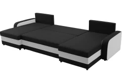 Majestic Furniture Sovesofaer-Alvared 4-seters Sovesofa med Dobbeldivan med Oppbevaring Alm 4 + Alm 3