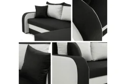 Majestic Furniture Alvared Sofa med Sjeselong 3-seter