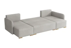 Sovesofaer-Amelus Sovesofa Dobbel Divan 4-Seter Beige