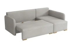 Sovesofaer-Amelus Sovesofa Med 4-Seters Divan Grey