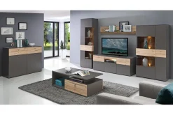 Ameysford Sofabord 120 cm med Oppbevaringshylle + Skuff
