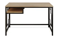 Amsberg Skrivebord 120 cm med Oppbevaringshylle