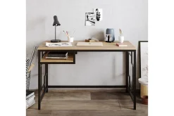 Amsberg Skrivebord 120 cm med Oppbevaringshylle