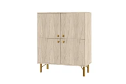 Kommode|Entrekommode-Anaya Kommode 95 cm Beige