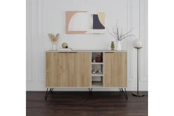 Gangbord|Avlastningsbord-Andalos Konsollbord 142 cm Sandeik,Eik