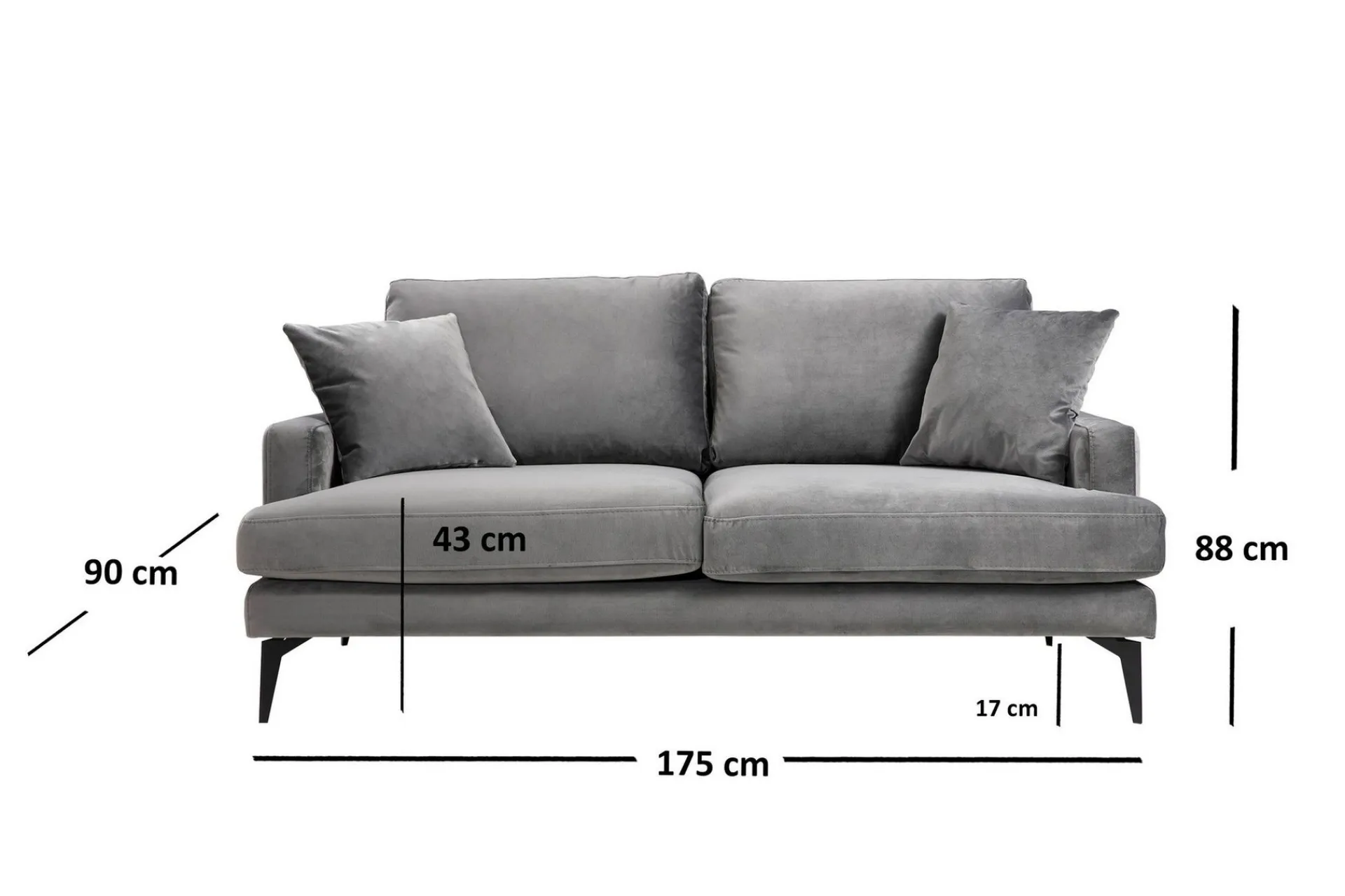 Andary 2-Seter Sofa