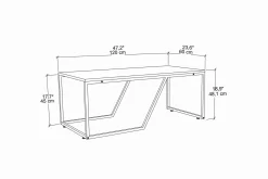 Andifli Sofabord 60x48x120 cm