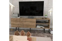 Tv-Benk & Mediabenk-Andifli Tv-benk 160x38,6 cm Brun