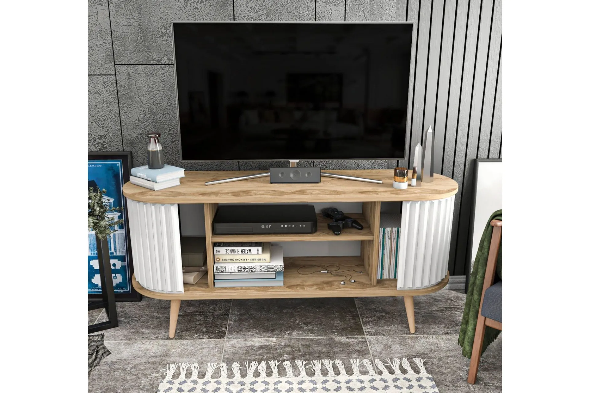 Andifli Tv-benk 140x64 cm
