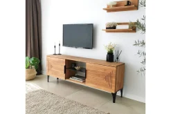 Tv-Møbelsett-Andifli Tv-møbelsett 50x15 cm Brun