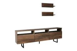 Tv-Møbelsett-Andifli Tv-møbelsett 50x15 cm Brun