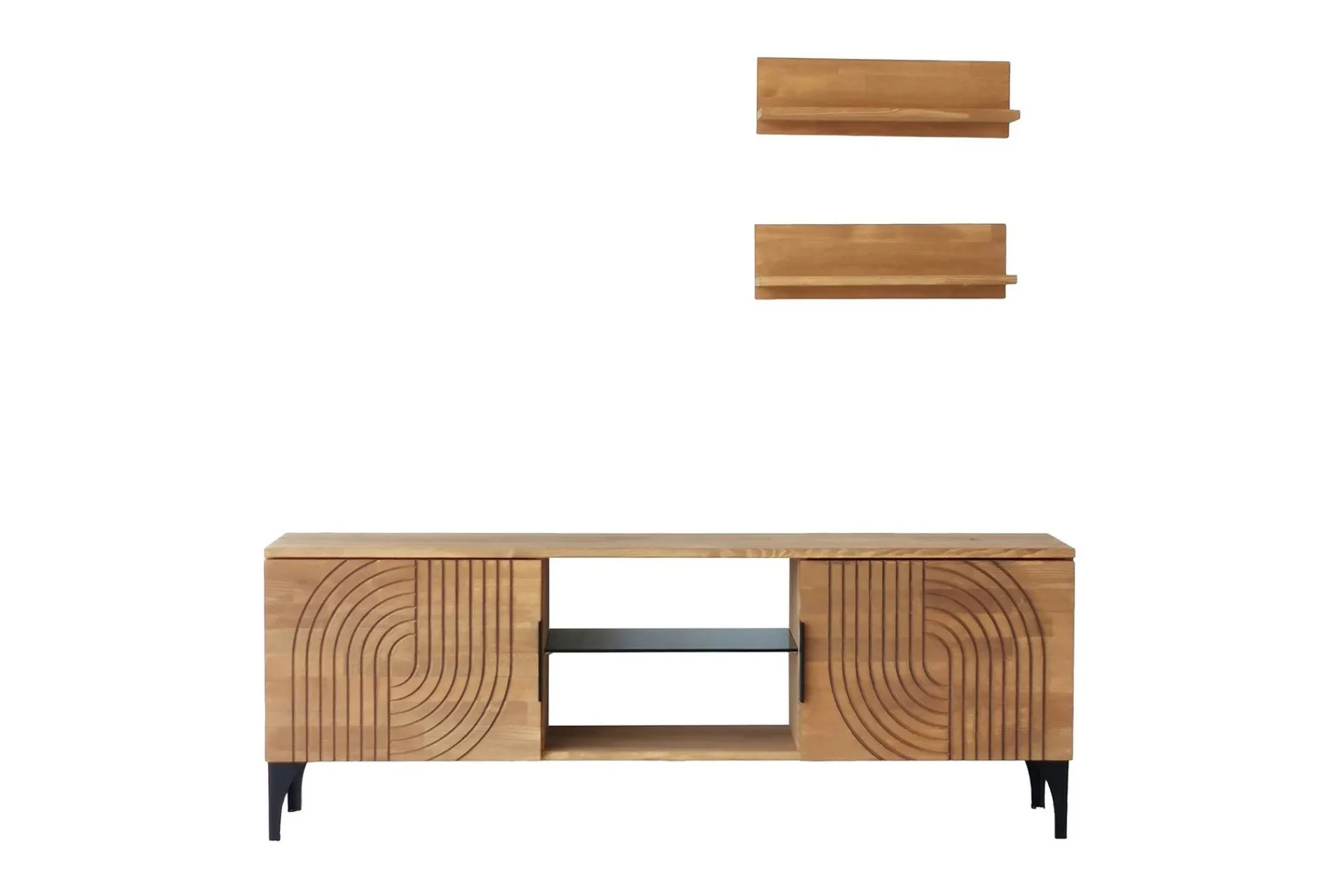 Tv-Møbelsett-Andifli Tv-møbelsett 50x15 cm Brun