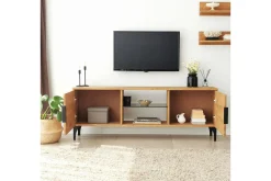 Tv-Møbelsett-Andifli Tv-møbelsett 50x15 cm Brun