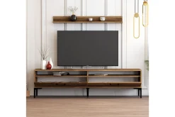 Tv-Møbelsett-Andifli Tv-møbelsett 180x47 cm Brun