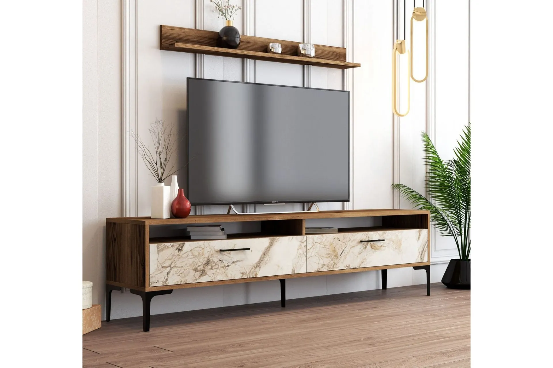Andifli Tv-møbelsett 50x15 cm